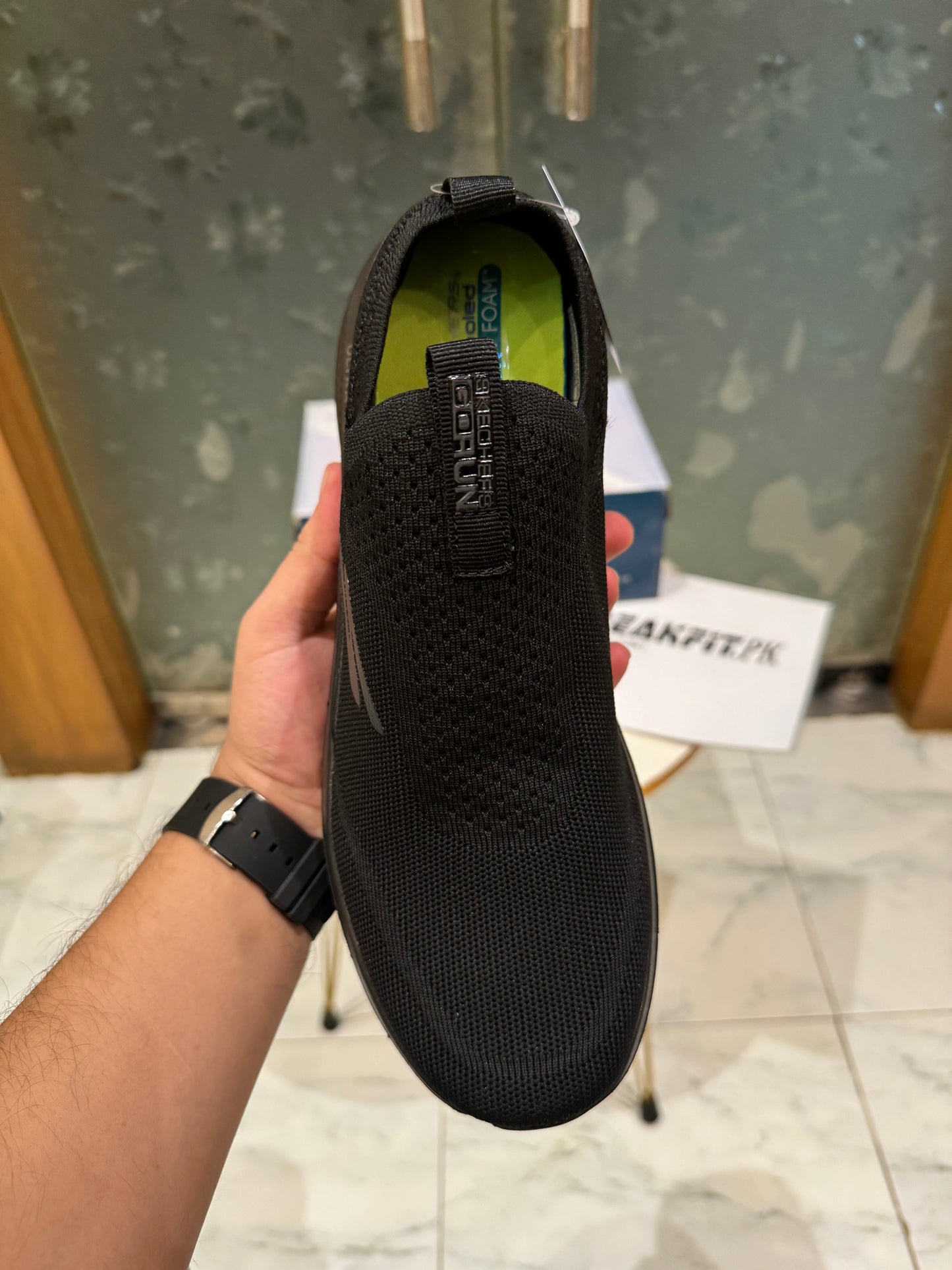 Skecheer memory foam Ultra go - Full Black (premium batch)