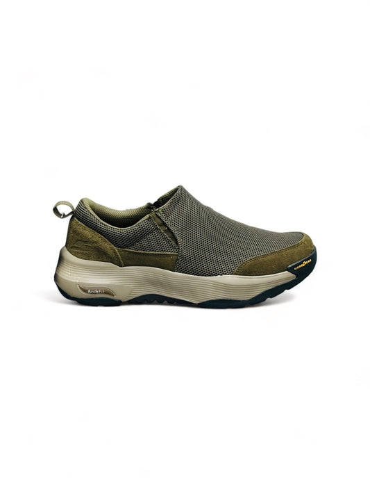 Skecher Arch Fit memory - Greenish Brown | new, skeachers, View All- Shoes | SNEAKFIT